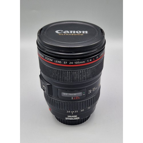 242 - A Canon Zoom Lens EF 24-105mm 1:4 L IS USM