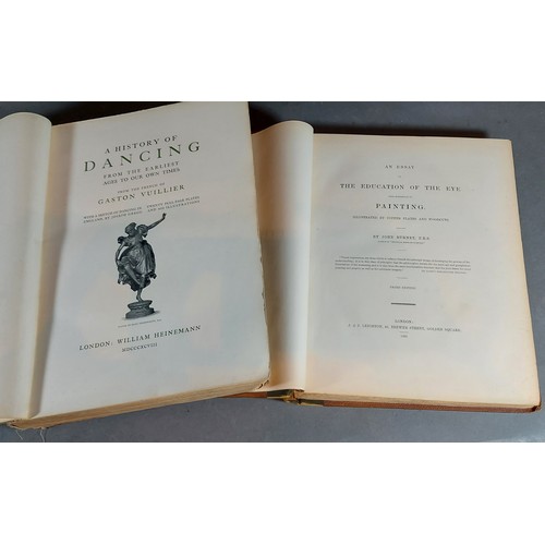 133 - ** Please Collect **One volume, Burnet On Painting published by J. and J. Leighton London, together ... 