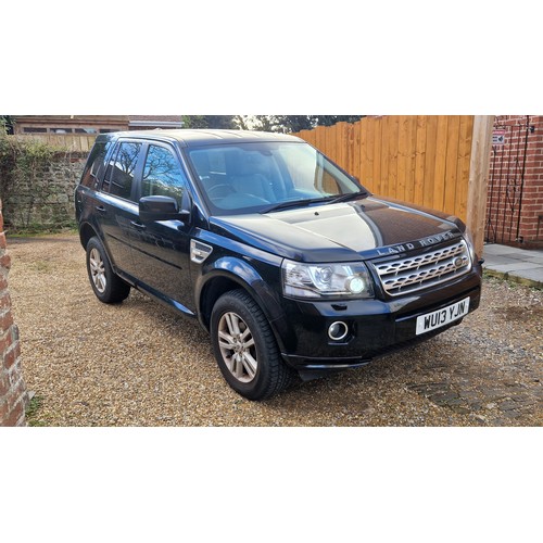 390 - A Land Rover Freelander 2 SD4 XS automatic, registration number WU13 YJN, mileage 74,000, V5 present