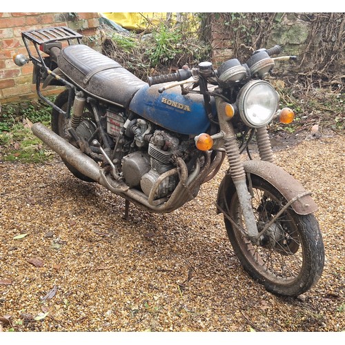 370 - A Honda Super Sport 550 Four, Registration number LMP 270P, First Registered 1976, (No V5 present, i... 