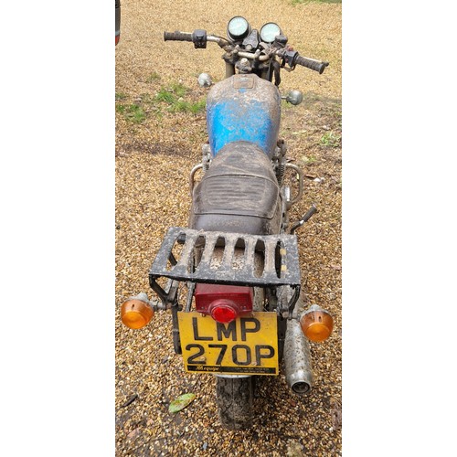 370 - A Honda Super Sport 550 Four, Registration number LMP 270P, First Registered 1976, (No V5 present, i... 