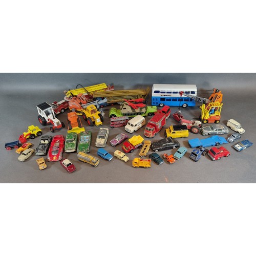 292 - A collection of diecast model vehicles by Corgi, Matchbox and others