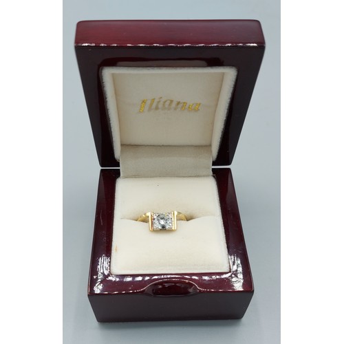 191 - An 18ct gold solitaire diamond ring, the round brilliant cut stone approx. 0.90ct, 3.4gms, ring size... 