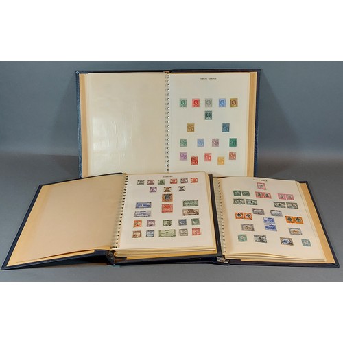 306 - Three Stanley Gibbons stamp albums containing stamps of the world, mint and used, Pakistan to Zulula... 