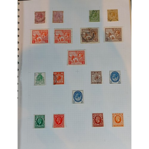 308 - An album containing mainly British stamps from Victorian through to modern both mint and used, to in... 