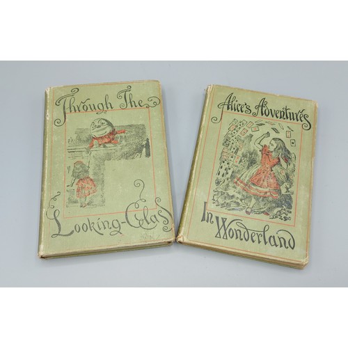 95 - One volume Alices Adventures in Wonderland by Lewis Carroll published by Macmillan and Co. London to... 