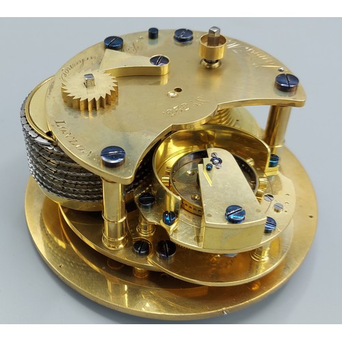 334 - James McCabe No. 325, a Marine Chronometer, the silvered dial inscribed James McCabe, Royal Exchange... 