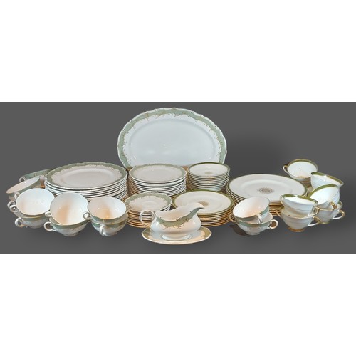 6 - A Royal Doulton Fontainebleau dinner service, together with a Coalport dinner service