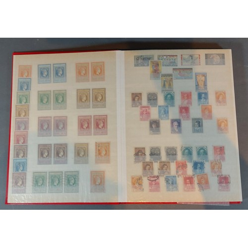 254 - A Lighthouse album containing a collection of Greek stamps, mint and used