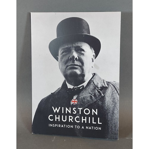 271 - PLEASE COLLECT   A Winston Churchill Inspiration to the Nation proof coin set containing a 50th anni... 