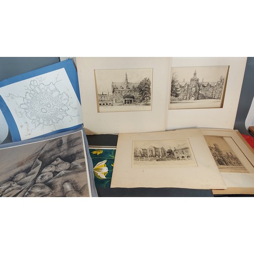 294 - COMBINED WITH LOT 293   A 1971 Pirelli calendar together with six framed silk work pictures and a fo... 