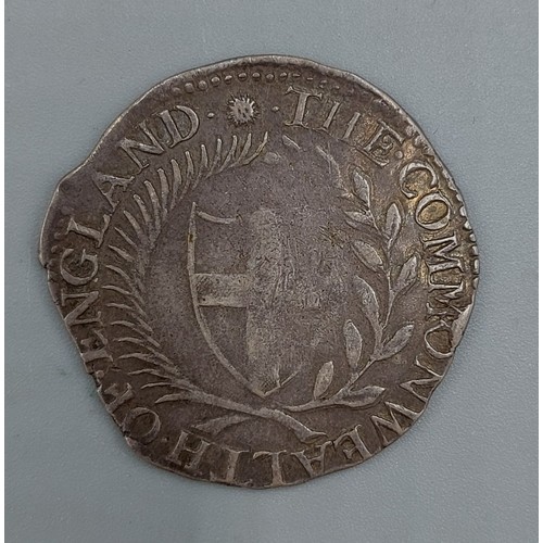 198 - The Commonwealth Silver Shilling, dated 1649