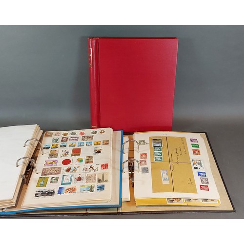 370 - A stamp collection within albums and folders to include stamps of the world