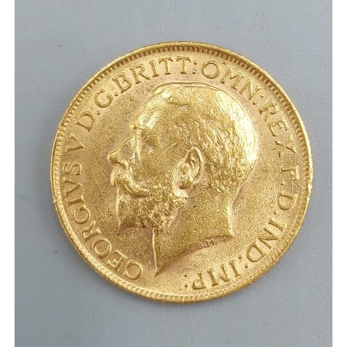 74 - A George V gold Sovereign dated 1911