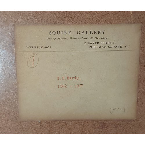 40 - Thomas Bush Hardy, Saint Maria Della Salute, Venice, watercolour, signed and dated 1894, 18cm by 25c... 