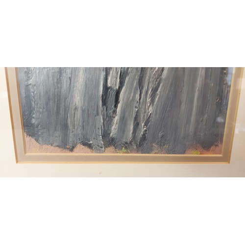 47 - Elizabeth Magill, study of a nude female, oil on paper, signed, 25cms x 17cms