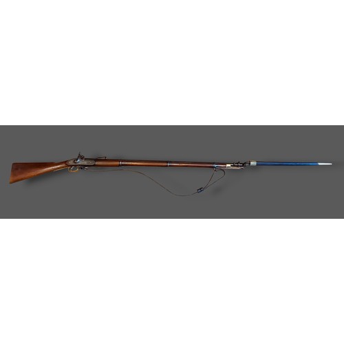 A Pattern 1853 Rifle Musket, second model made by Wilkinson, calibre 0. ...