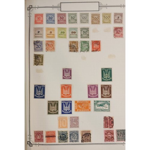 185 - Two Stamp albums containing early stamps of the world