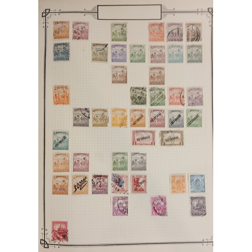 185 - Two Stamp albums containing early stamps of the world