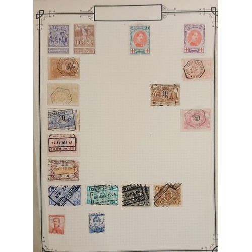 185 - Two Stamp albums containing early stamps of the world