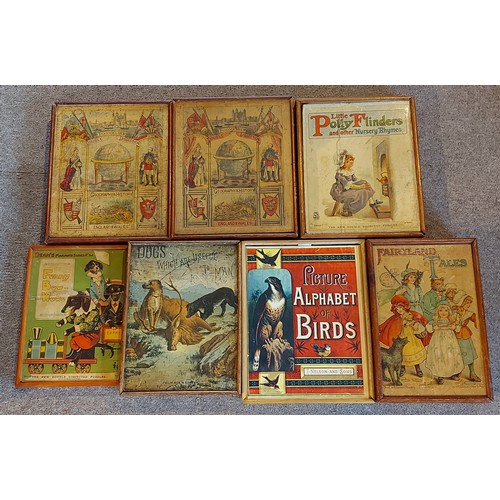 252 - An early Double dissected Jigsaw puzzle Peacocks New Geography and History England and Wales togethe... 