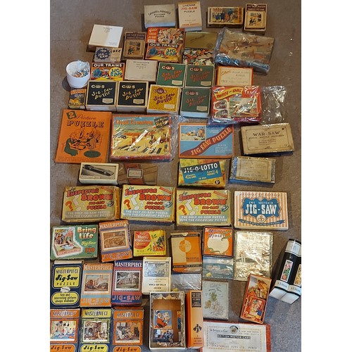 258 - A collection of Jigsaw puzzles to include Masterpiece, C.W.S. and others