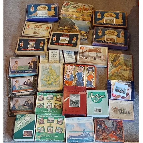 273 - A collection of Jigsaws by Chad Valley to include The Strand together with others to include GWR
