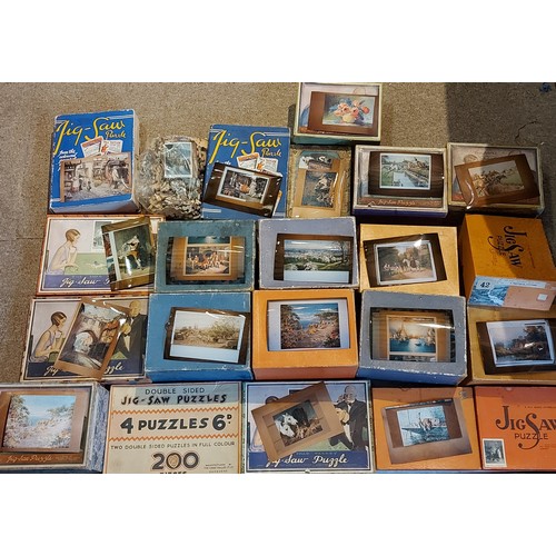 284 - A collection of Jigsaw puzzles by Chad Valley to include A Scanty Meal, The Punch Bowl and others