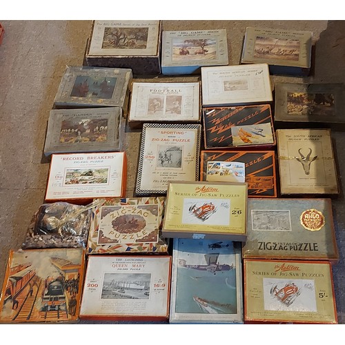 306 - A collection of Jigsaw puzzles to include Delta Series, Zig Zag and The Garden Series
