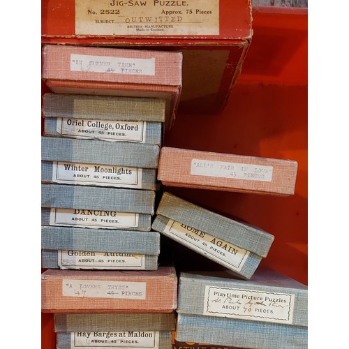 379 - A collection of Jigsaw puzzles by Zig Zag together with other puzzles to include Playtime Picture Pu... 