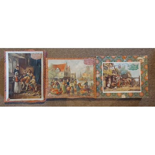 393 - A Jigsaw puzzle by Victory, approx. 1200 pieces Cyprus Gardens together with a collection of other p... 