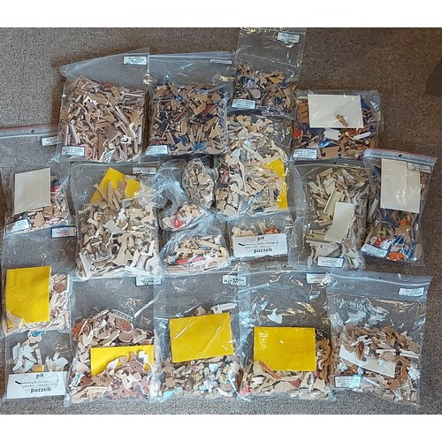 398 - A collection of wooden Jigsaw puzzles from The Game and Jigsaw Pit