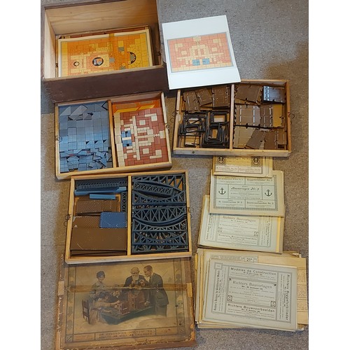 429 - A large multi layered Anchor Block set by Richters within original box