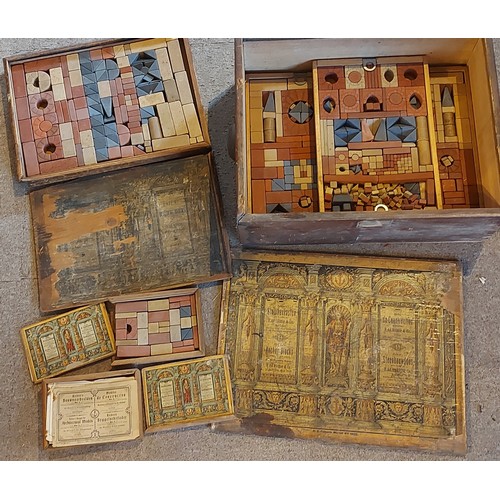 430 - An Anchor Block part set by Richter and Co. together with three other part smaller sets