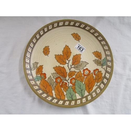 163 - Charlotte Rheed Crown Ducal charger - Autumn Leaves