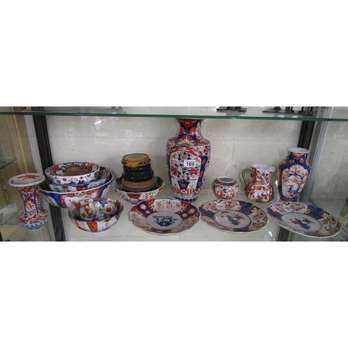 169 - Collection of Imari ceramics