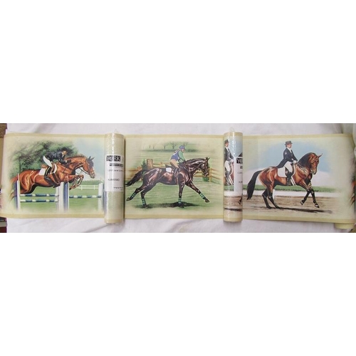 268 - 3 x 5 yard lengths - Equestrian themed York wallpaper border