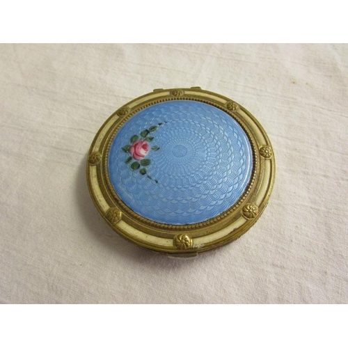 96 - 1930's enamel compact