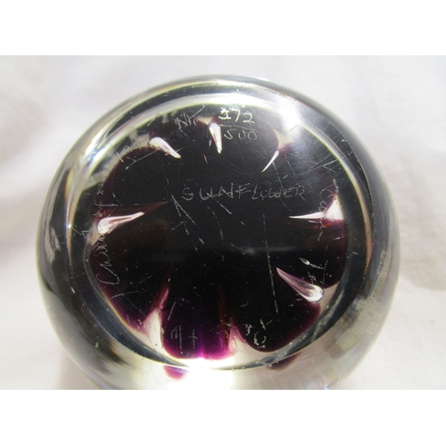 153 - L/E signed Caithness paperweight - Sunflower - 272 of 500