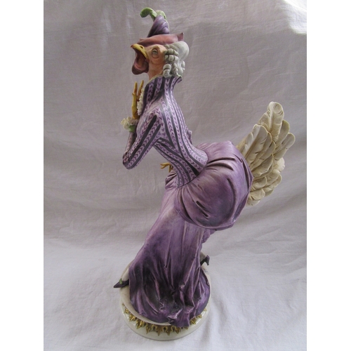 179 - Capodimonte figure - H: 36cm