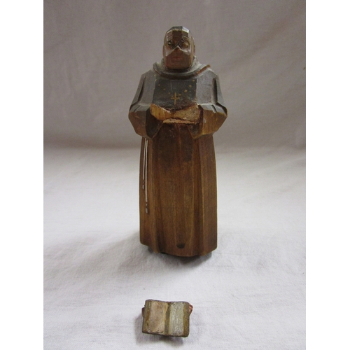 175 - Collection of monk figures and monk themed jug