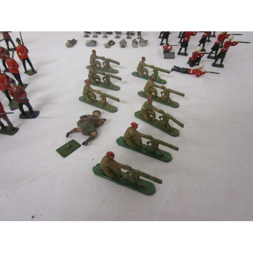 158 - Large collection of soldier figures