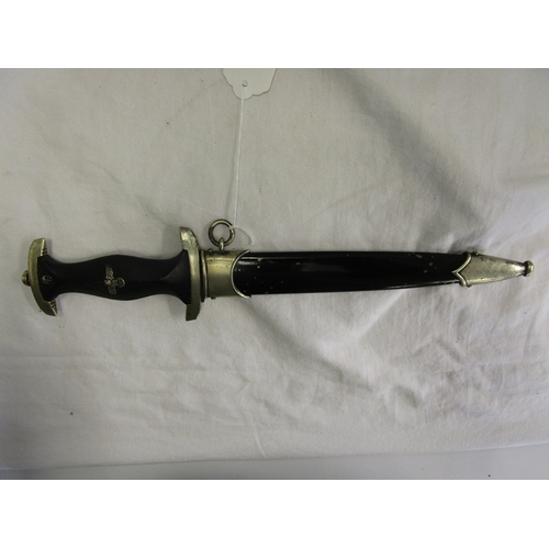 119 - SS Nazi dagger marked Herman Hann