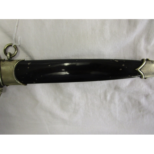 119 - SS Nazi dagger marked Herman Hann