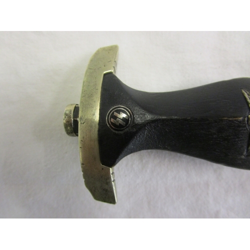 119 - SS Nazi dagger marked Herman Hann