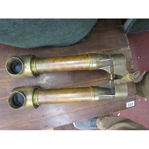 233 - Military stereoscopic telescope sighting scope