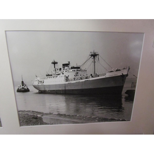 268 - Framed ship pictures