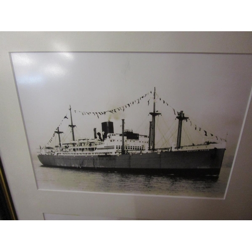 268 - Framed ship pictures