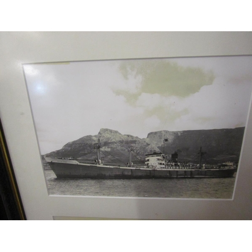 268 - Framed ship pictures