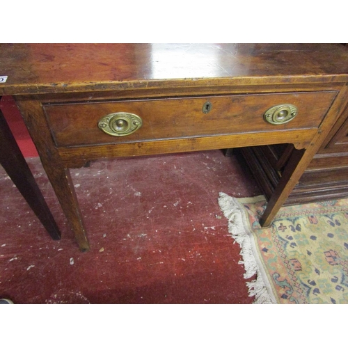 290 - 18th century fruitwood lowboy - Approx W: 88cm D: 57cm H: 70cm